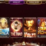 Giao diện cổng game đẹp mắt