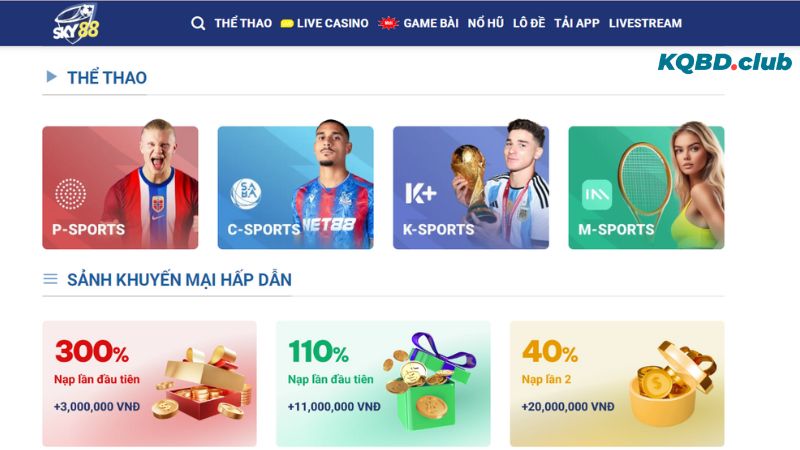 Siêu phẩm đình đám có mặt tại SKY88